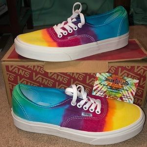 Custom Tie Dyed Vans from Hawaii!